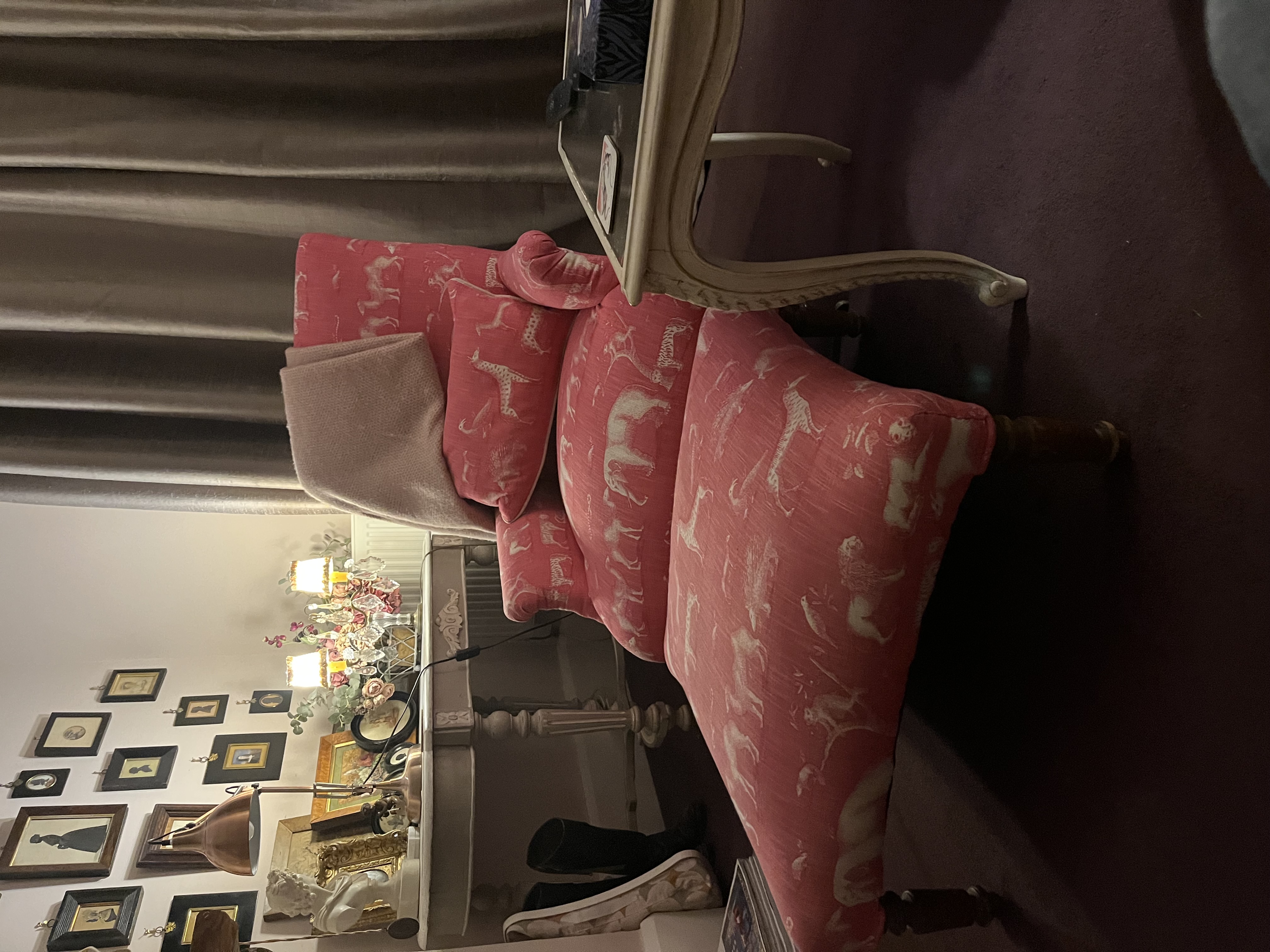 Armchair and stool